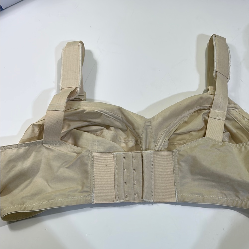 Cream T-Shirt Bra with Molded Cups and Adjustable Straps - Picture 14 of 16